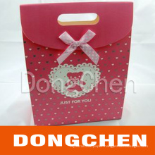 Printing Beautiful Coated Paper Packaging Bag for Gift